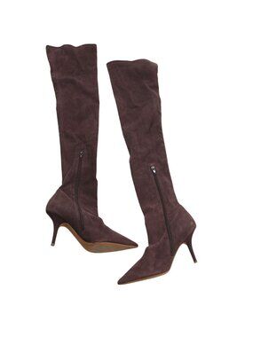 Season 5 Over The Knee Boots in Brown